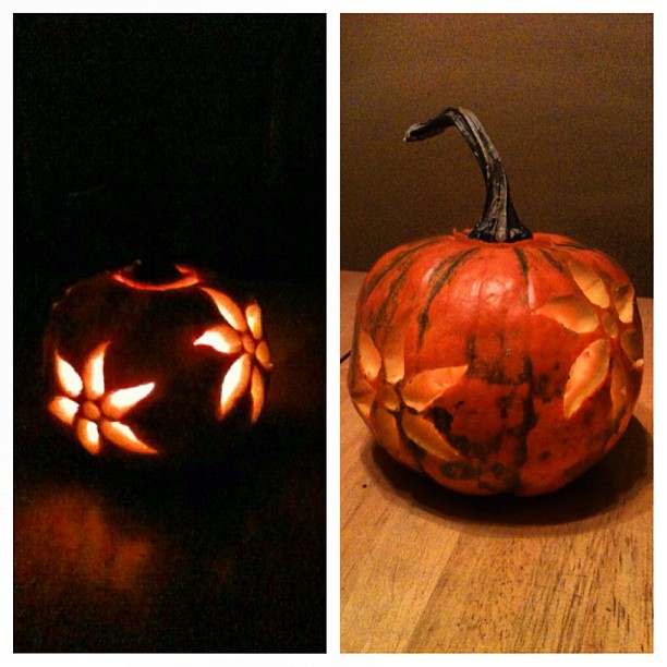 flower pumpkin