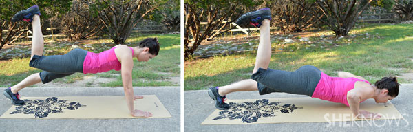 scorpion pushup | SheKnows.com