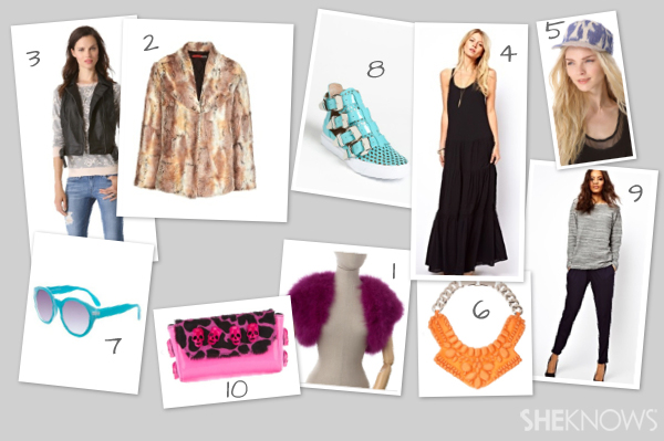The look: Layering, neutral colours, bold accessories