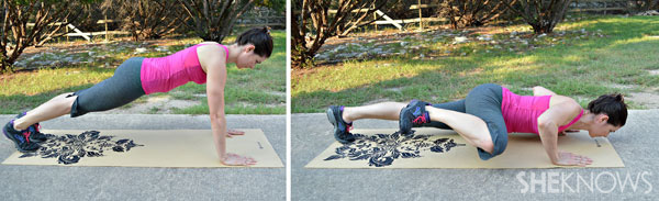 spider pushup | SheKnows.com