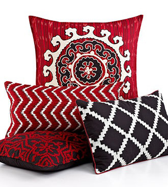 Macy's ikat pillows