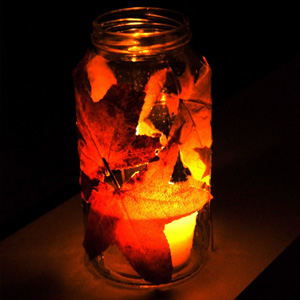 Leaf lantern