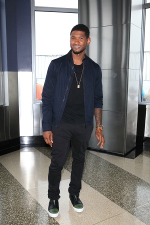 Usher is thankful to the men who rescued his son