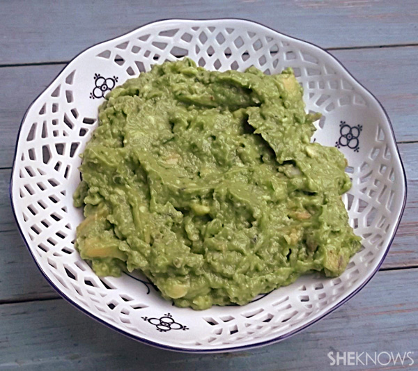 Fatty…straight-up guacamole