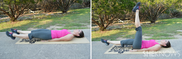 Double and single leg lifts | SheKnows.com
