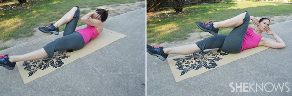 Bicycles/Alternating crunches | SheKnows.com