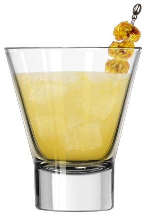 Effen salted caramel popcorn martini