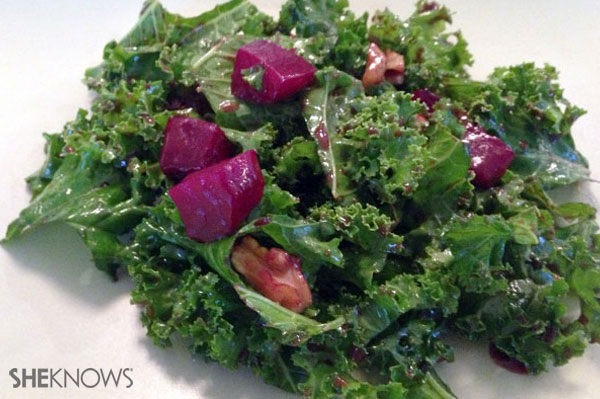 Beet and kale salad | Sheknows.ca - final product
