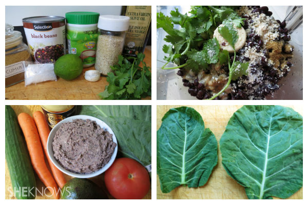 Collard green wraps directions | Sheknows.ca - first steps