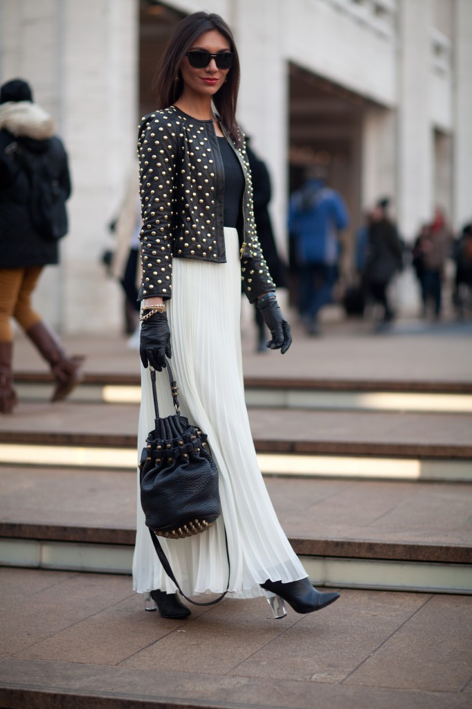 Luxe punk fall fashion