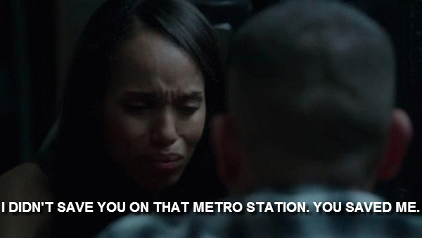 Scandal -- Olivia gets through to Huck