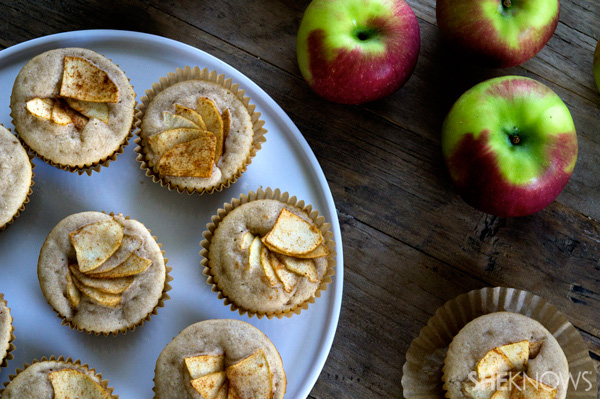 Gluten free apple cider muffins