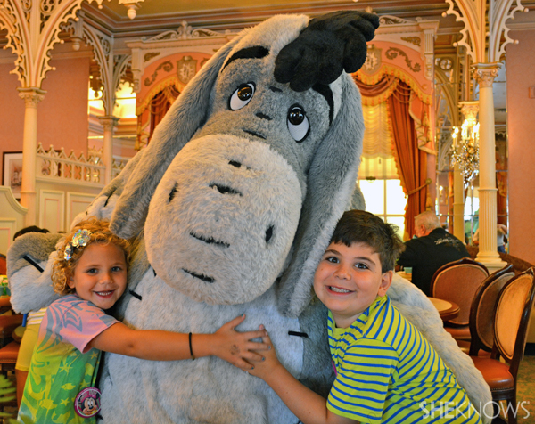 Eliza and Ethan Walmark at Disneyland
