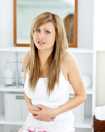 Woman with pre-eclampsia