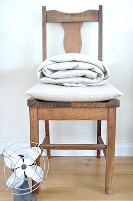 DIY Linen Throw Blanket