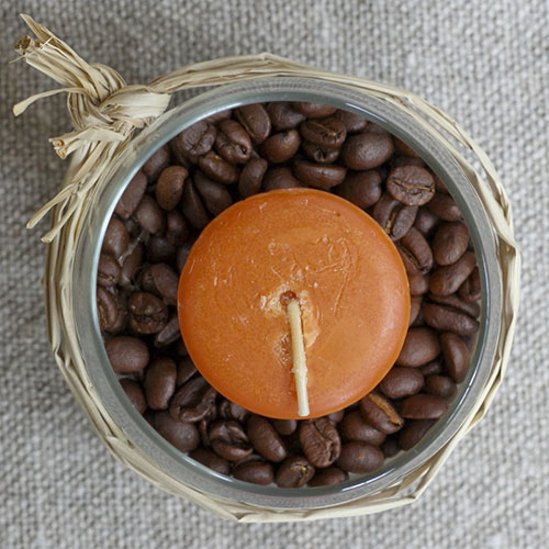 Coffee bean centerpiece