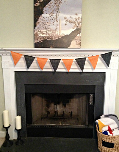 Halloween bunting