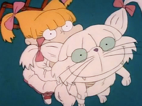 Angelica and Fluffy