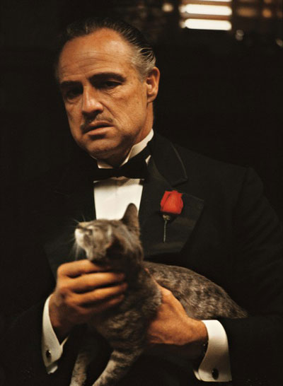 Vito Corleone and Cannoli