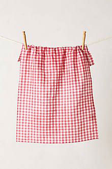 Checkered towel