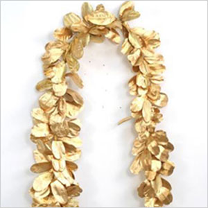 Gold-Leafed Garland