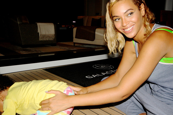 Beyonce and Blue Ivy