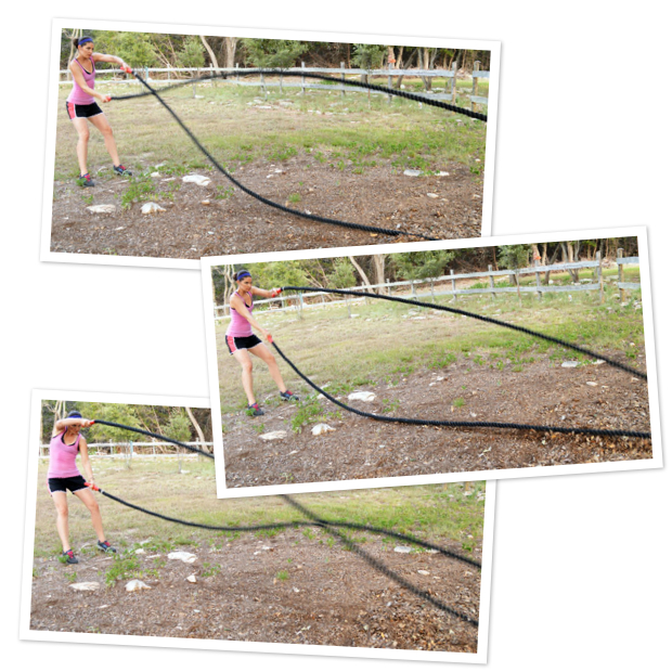 Combat Rope waves: