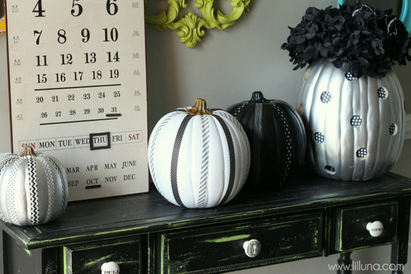 black and white halloween
