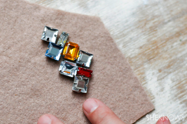DIY Jewel-embellished hair clips | SheKnows.com