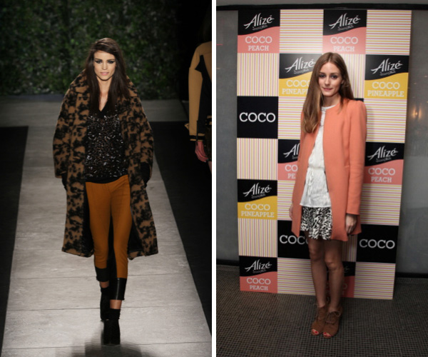 Bold coat fashion trend