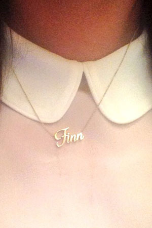 Lea Michele Finn necklace