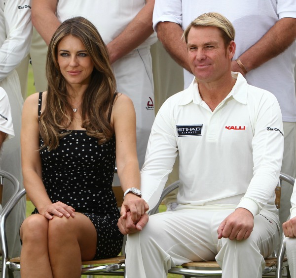 Have Liz Hurley and Shane Warne split up?