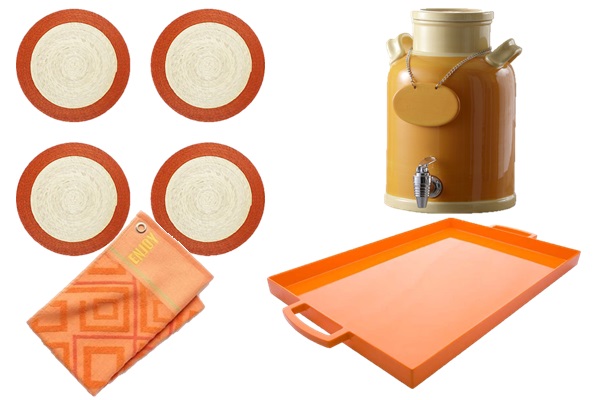 Orange in the kitchen