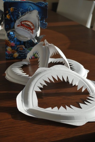 DIY shark teeth
