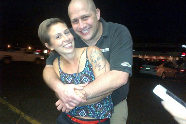 Stephanie and her fiance