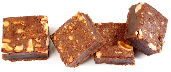 Vegan cashew brownies