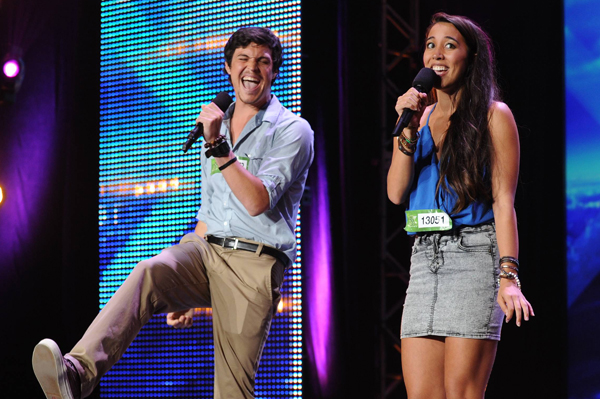 X Factor's Alex & Sierra reveal how they mix love and music