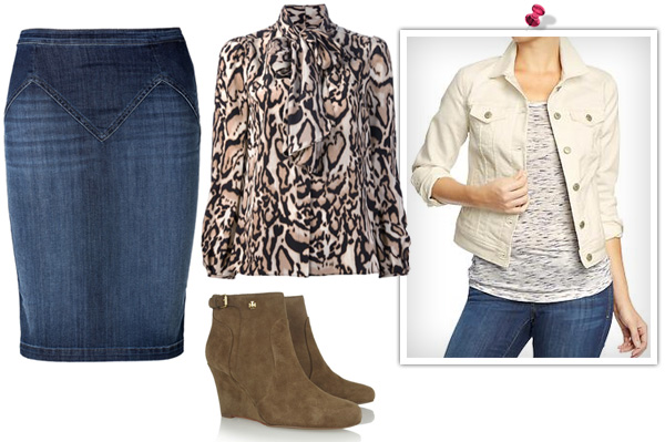 denim on denim for date night