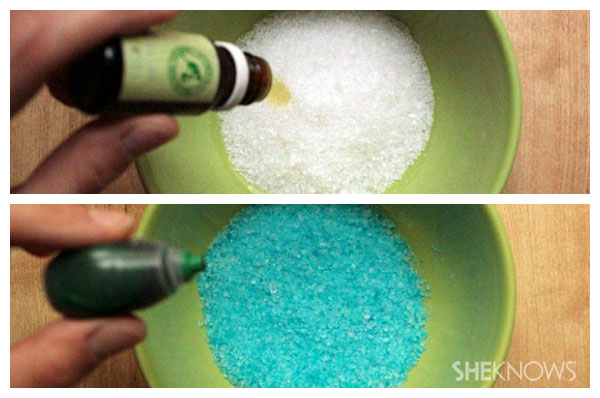 Quick and easy homemade bath salts step by step | Sheknows.ca
