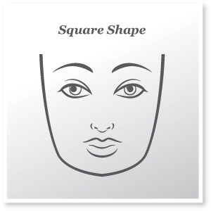 Square face shape
