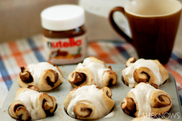 Nutella rolls