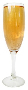 Prosecco pomegranate spritzer