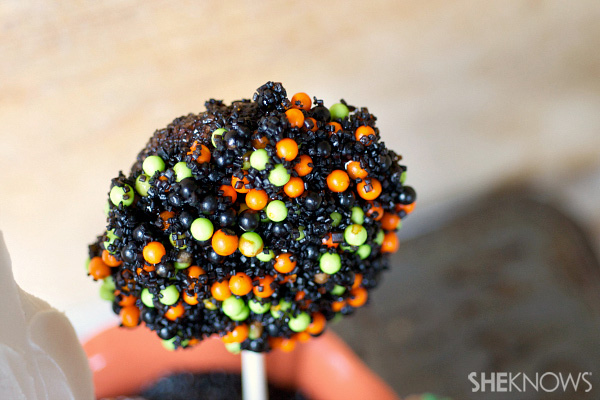 3 Halloween cookie pops