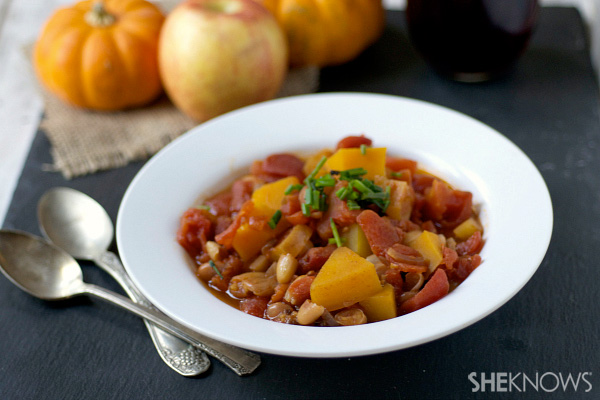 Butternut squash and apple chili recipe