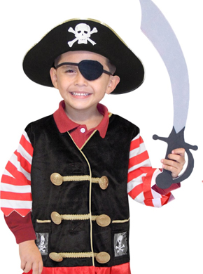 Pirate Halloween costume for toddlers