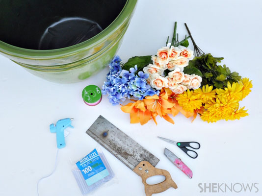 Flower pot: supplies