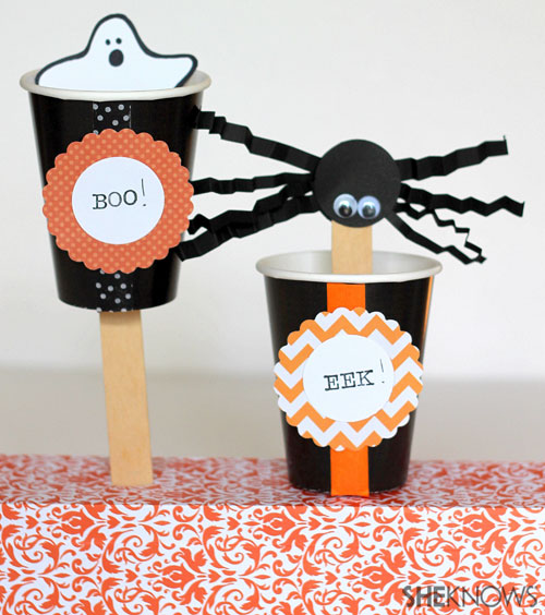 Puppet-in-a-cup