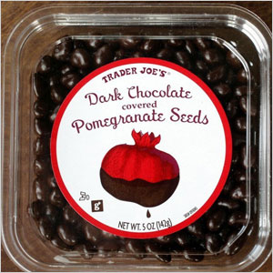 Trader Joe's Dark Chocolate Covered Pomegranate Seeds