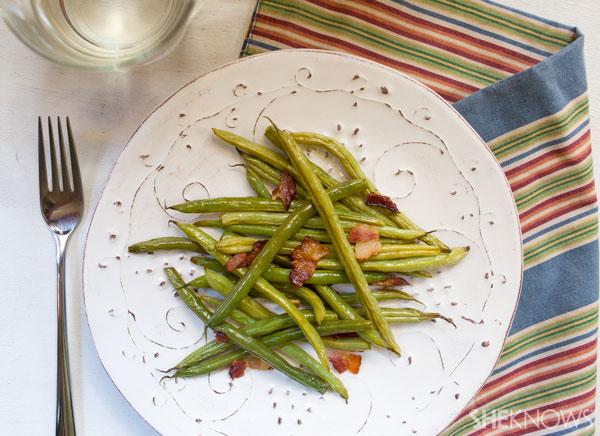 Bacon braised green beans | SheKnows