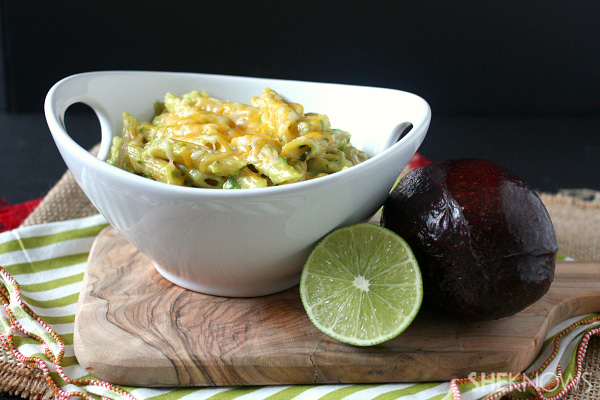 Avocado mac and cheese